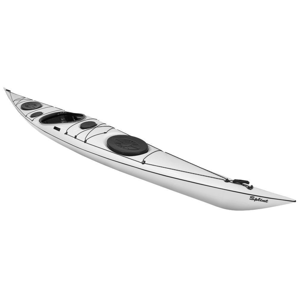 Splint Sea Play 535 elite white. Sea kayak fiberglass-carbon - Image 3
