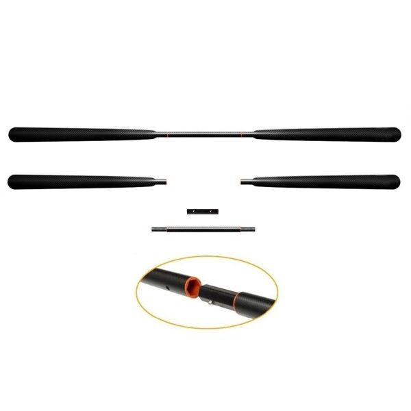 Splint carbon paddle greenlander three-part