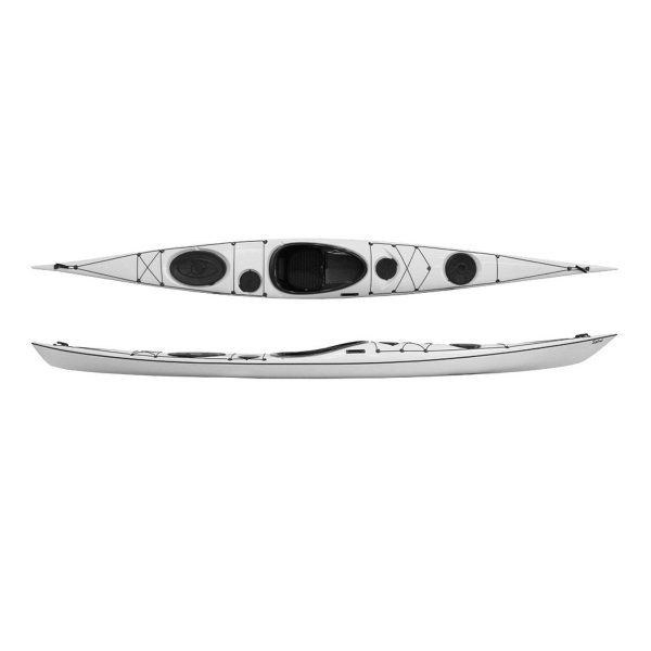 Splint Sea Play 510 elite white. Sea kayak fiberglass-carbon