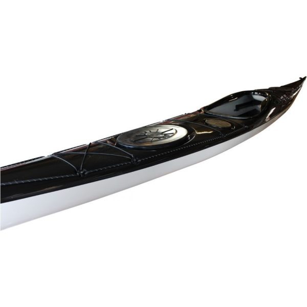 Splint Greenland elite black/white. Sea kayak fiberglass-carbon - Image 4
