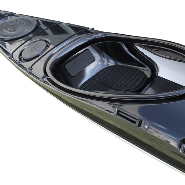Splint Greenland elite black/white. Sea kayak fiberglass-carbon - Image 6