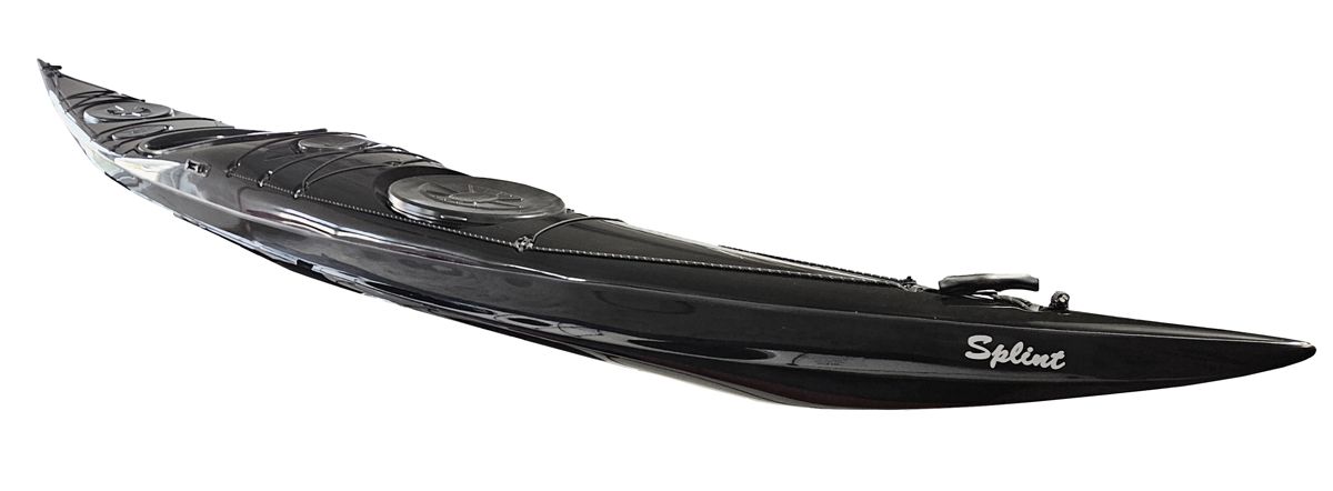 Splint Greenland elite black. Sea kayak fiberglass-carbon - Image 2