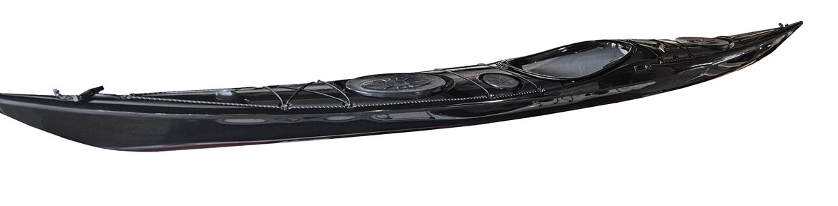 Splint Greenland elite black. Sea kayak fiberglass-carbon - Image 5