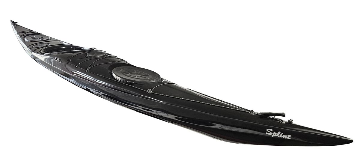 Splint Greenland elite black. Sea kayak fiberglass-carbon - Image 6