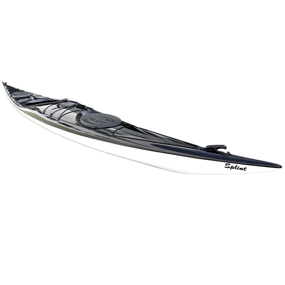 Splint Greenland elite black/white. Sea kayak fiberglass-carbon - Image 2